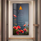 Navakara Mantra Premium Acrylic Vertical Wall Art