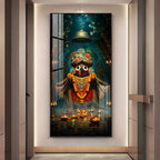 Portrait Of The Jagannath Soul Premium Acrylic Vertical Wall Art