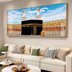 Al Kaaba Premium Acrylic Horizontal Wall Art