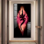 Tranquil Om Premium Acrylic Vertical Wall Art