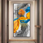 Abstract Ribbons Premium Acrylic Vertical Wall Art