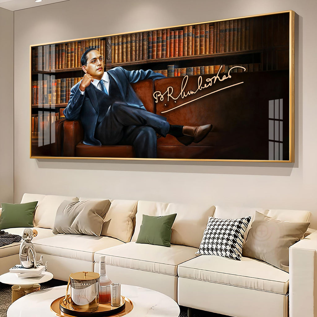 Bhimrao Ramji Ambedkar Premium Acrylic Horizontal Wall Art