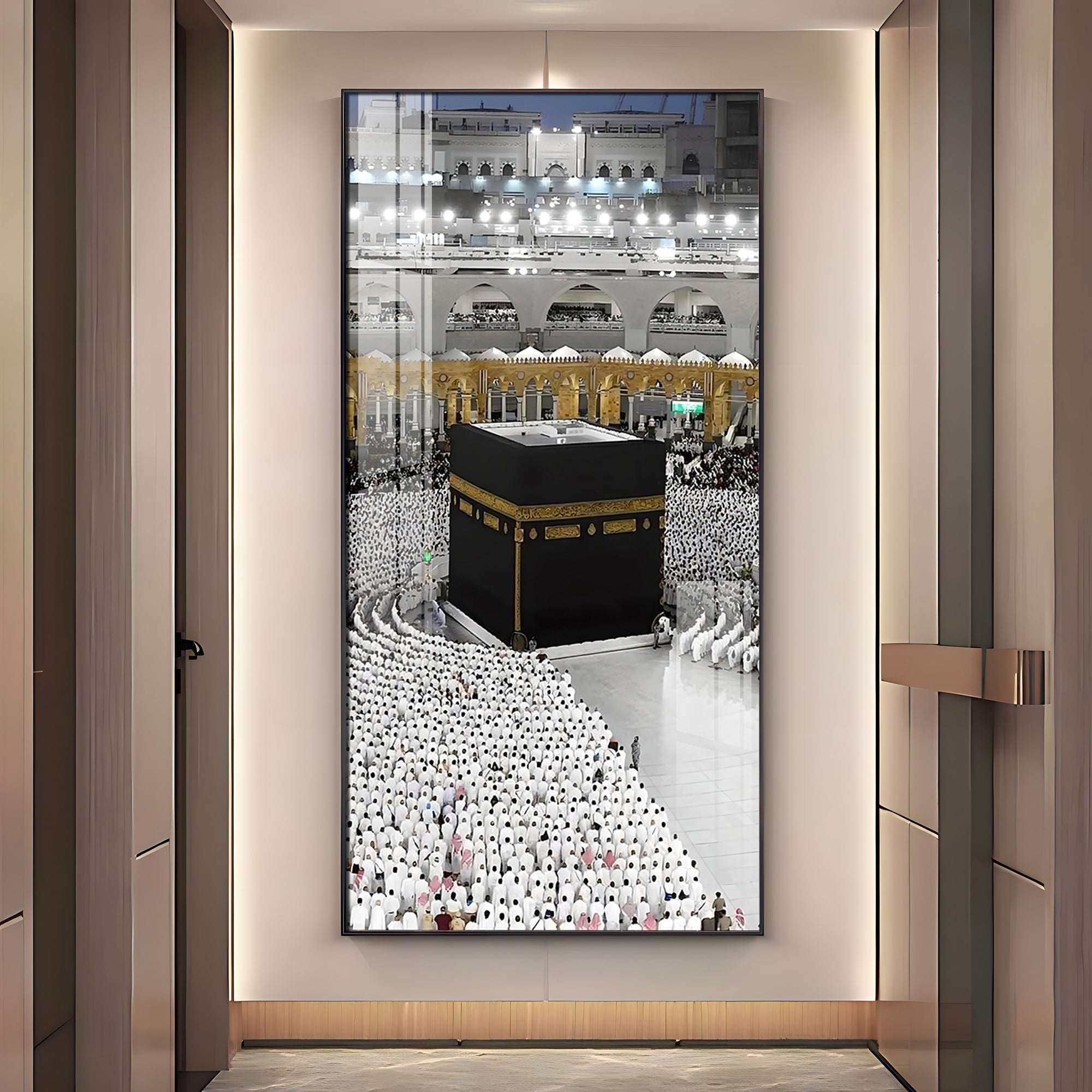 Islamic Religious Place Premium Acrylic Vertical Wall Art