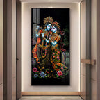 Sacred Couple Premium Acrylic Vertical Wall Art