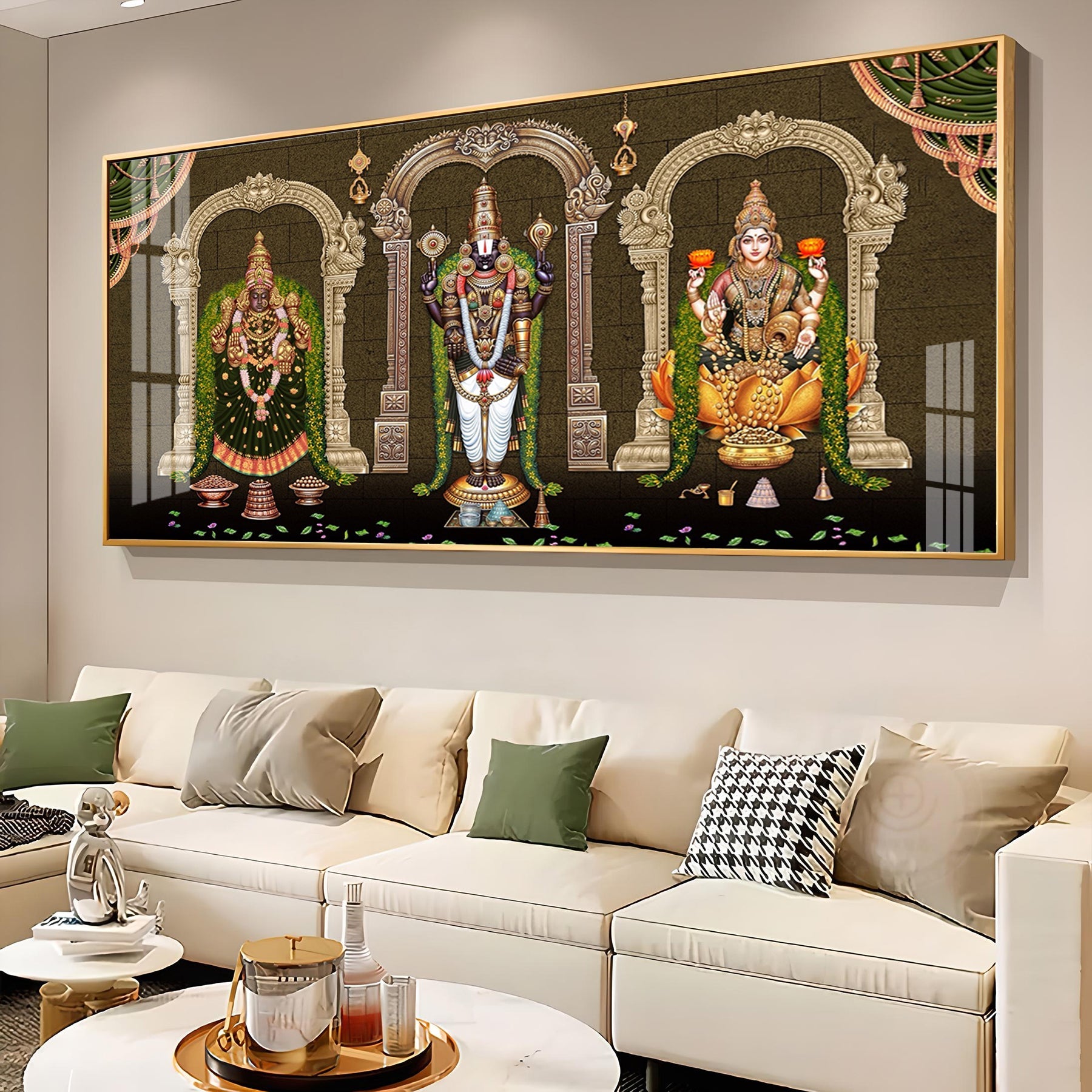 Ethereal Deities Premium Acrylic Horizontal Wall Art