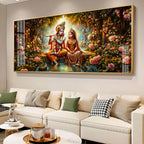 Eternal Love Portrait Premium Acrylic Horizontal Wall Art
