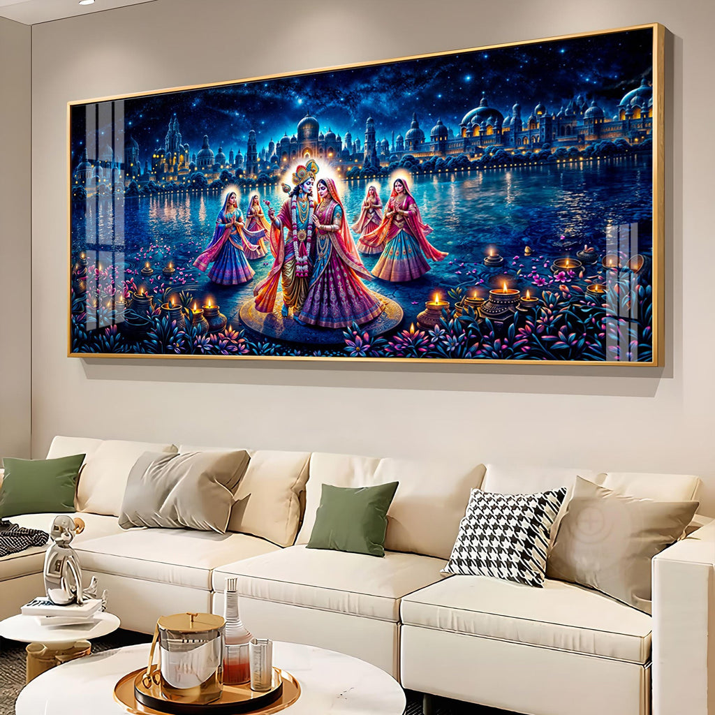 Nocturnal Elegance Premium Acrylic Horizontal Wall Art