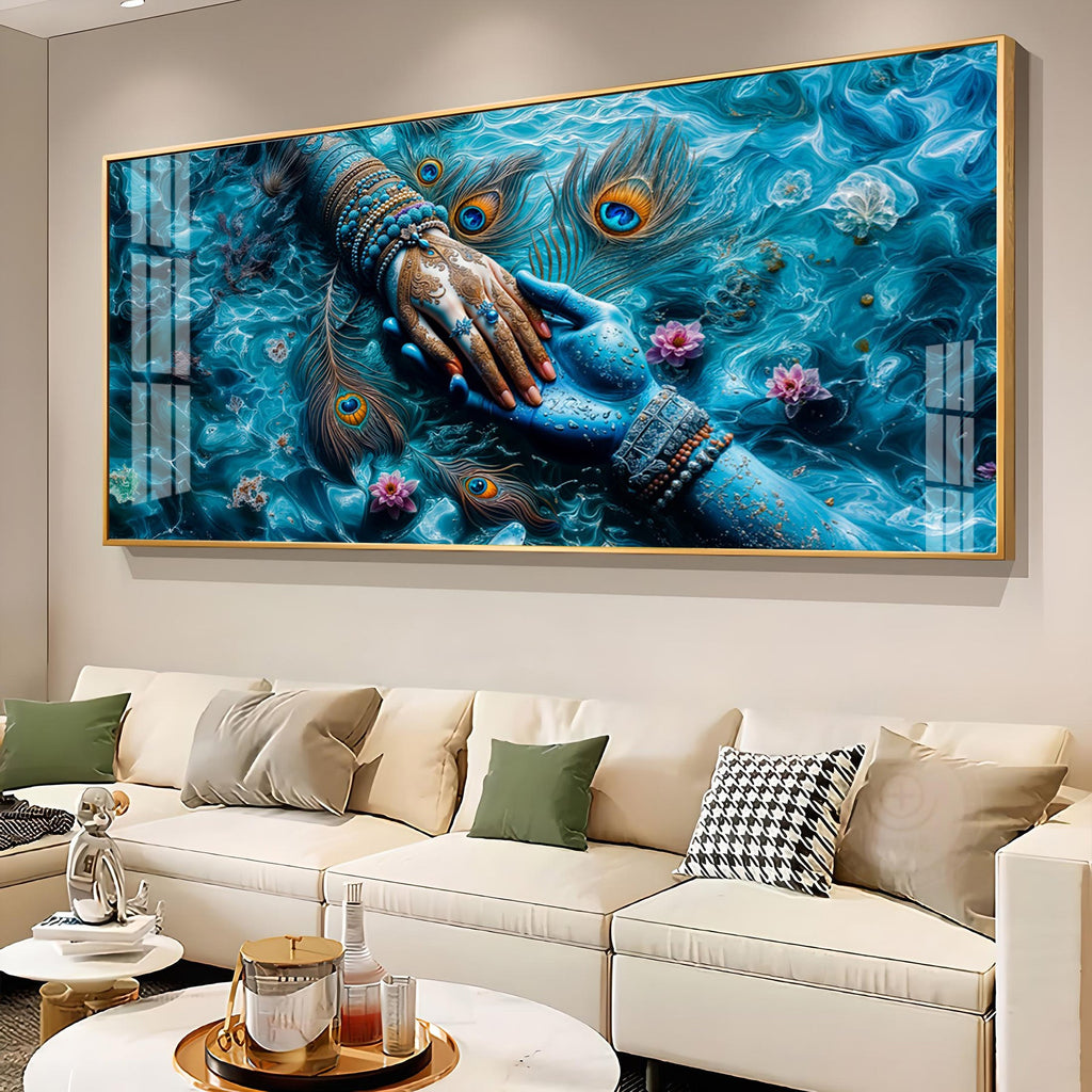 Radiant Hand Touch Premium Acrylic Horizontal Wall Art