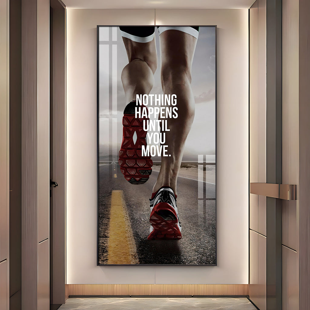 Fitness Enthusiast Premium Acrylic Vertical Wall Art