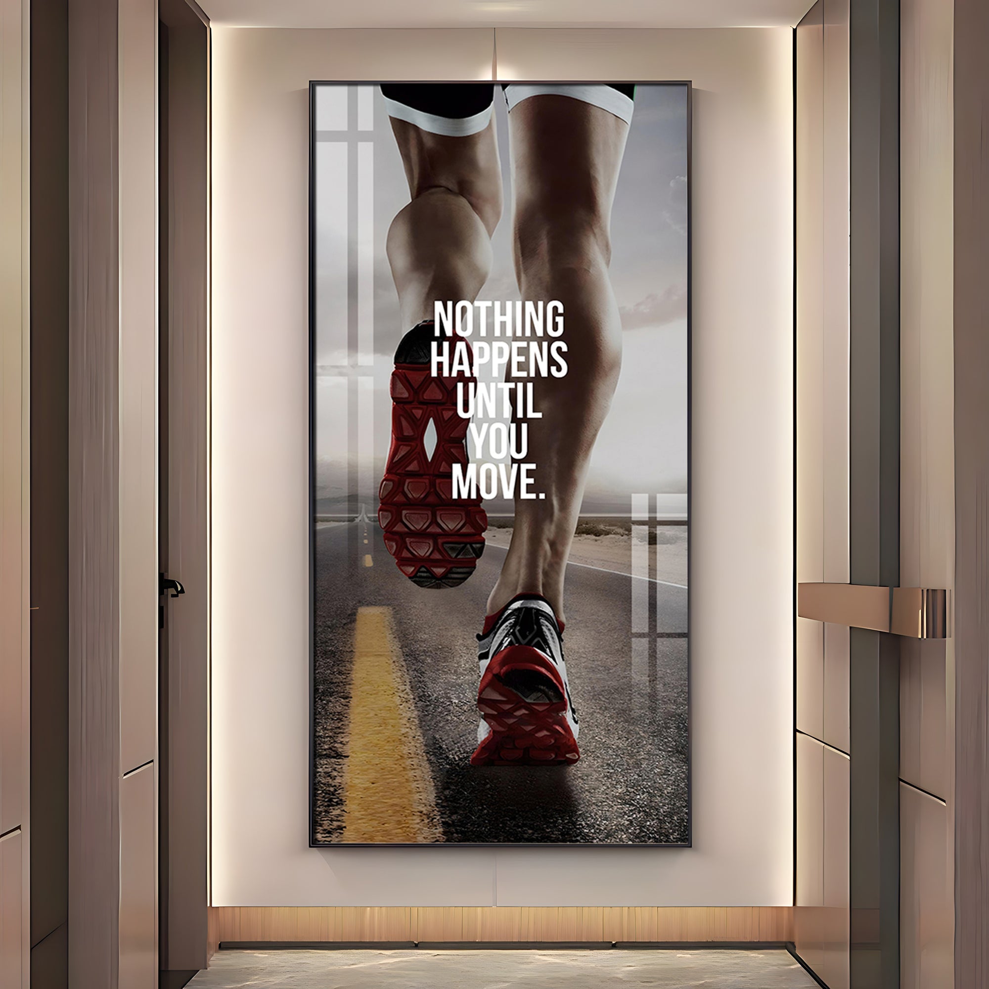 Fitness Enthusiast Premium Acrylic Vertical Wall Art