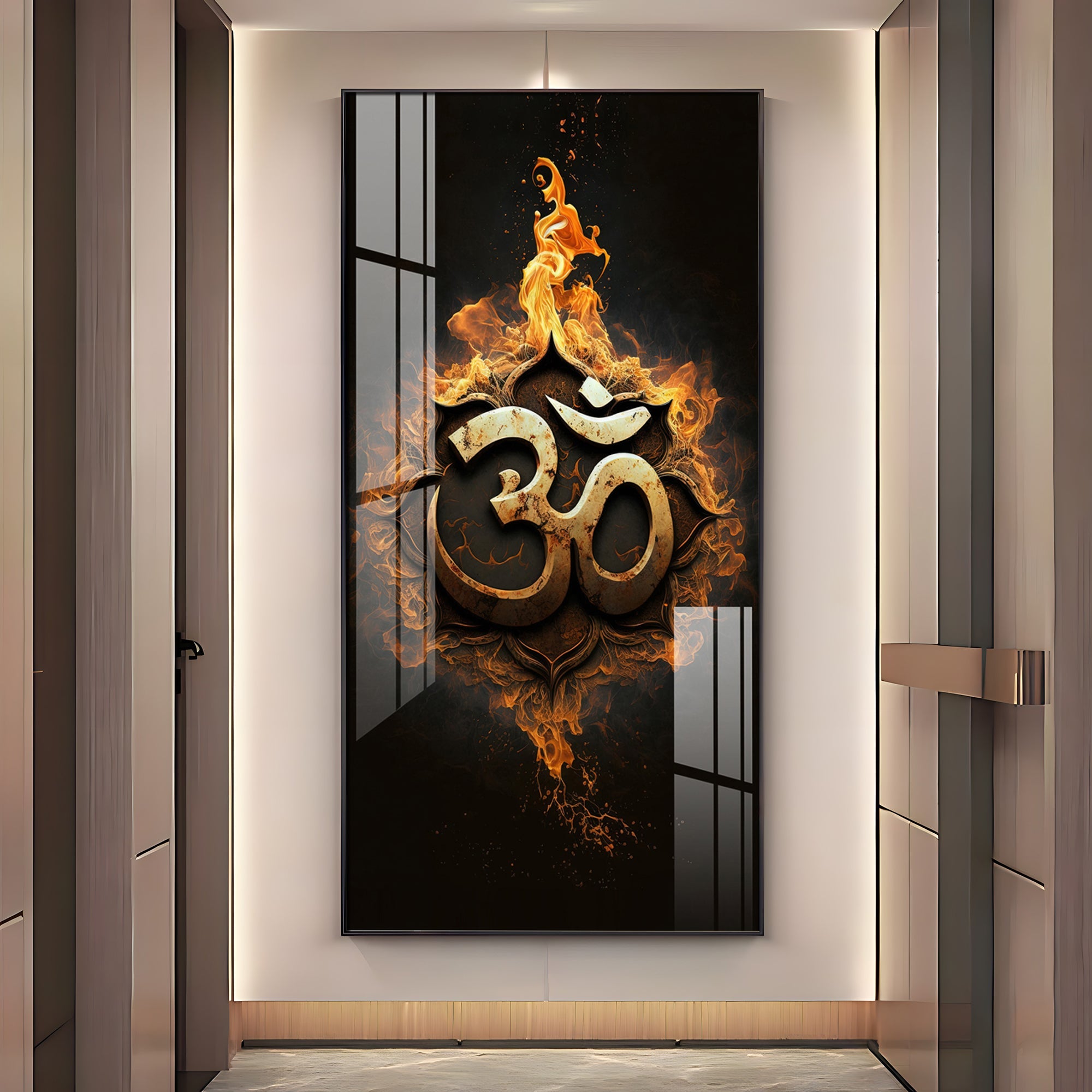 Symbol of Peace Premium Acrylic Vertical Wall Art