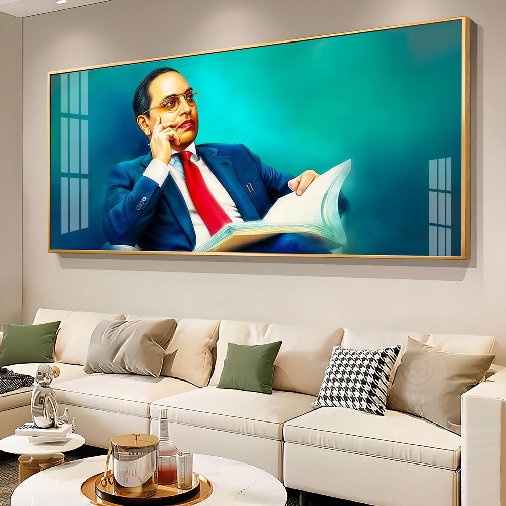 Bhimrao Ramji Ambedkar ji Premium Acrylic Horizontal Wall Art