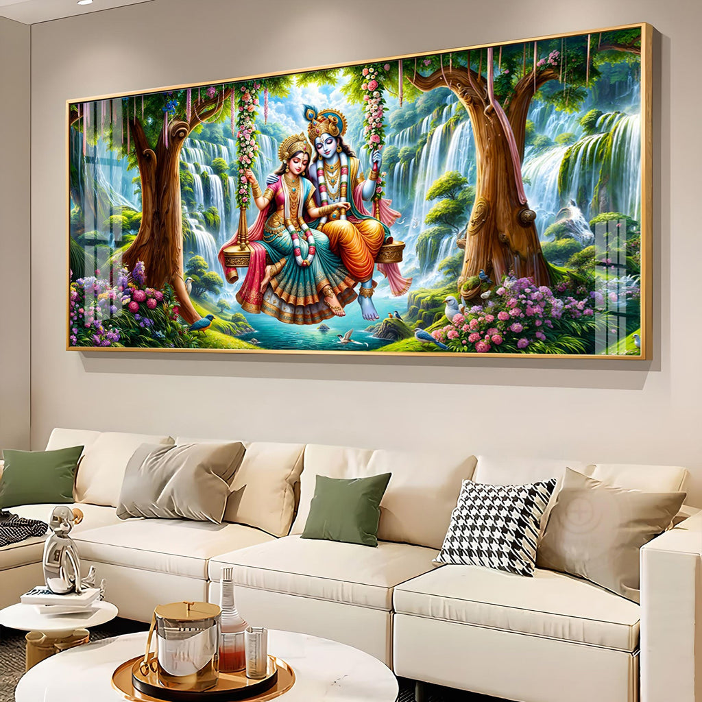 Ethereal Goddess Portraits Premium Acrylic Horizontal Wall Art