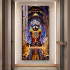 Lord Jagannath Portrait Premium Acrylic Vertical Wall Art