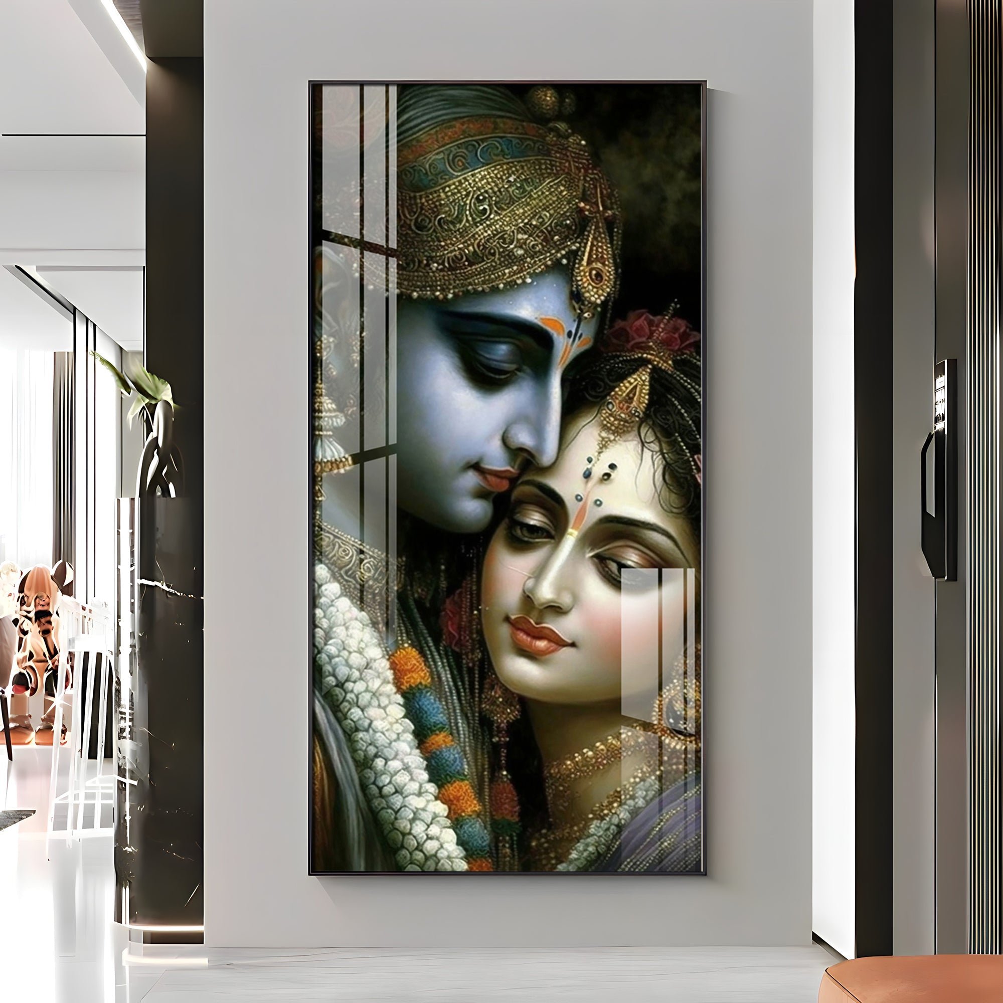Sacred Love Premium Acrylic Vertical Wall Art