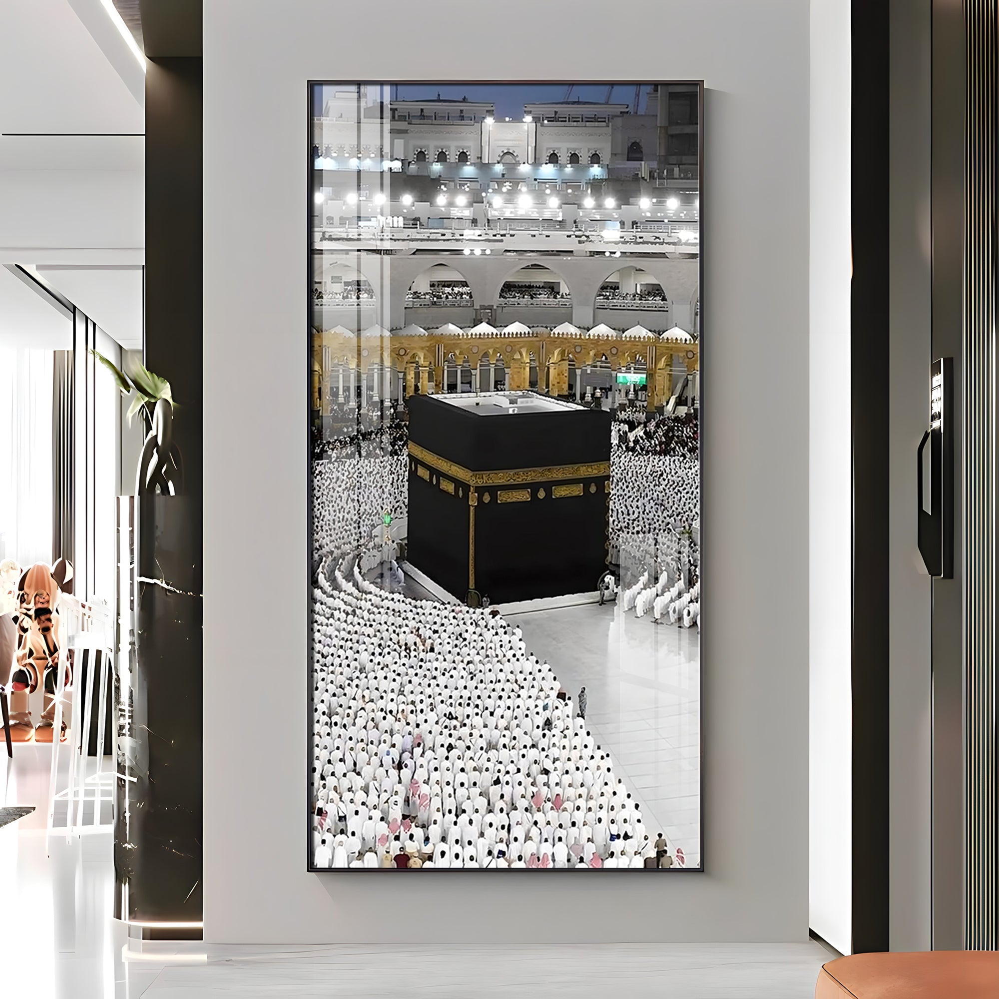 Islamic Religious Place Premium Acrylic Vertical Wall Art