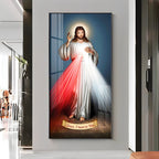 Jesus Christ Premium Acrylic Vertical Wall Art