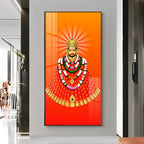 Khatu Shyam Ji Premium Acrylic Vertical Wall Art