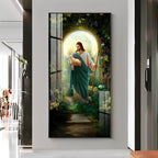 The Parable of Lost Sheep Premium Acrylic Vertical Wall Art