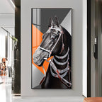 The Turkish Horse Premium Acrylic Vertical Wall Art