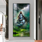 Adiguru Premium Acrylic Vertical Wall Art