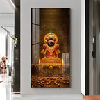 Majestic Jaggannath Premium Acrylic Vertical Wall Art