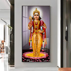 Lord Murugan Premium Acrylic Vertical Wall Art