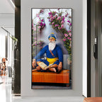 Baba Deep Singh ji Premium Acrylic Vertical Wall Art