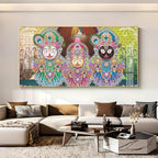 Jay Jagannatha Swami Premium Acrylic Horizontal Wall Art