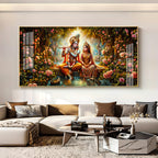 Eternal Love Portrait Premium Acrylic Horizontal Wall Art