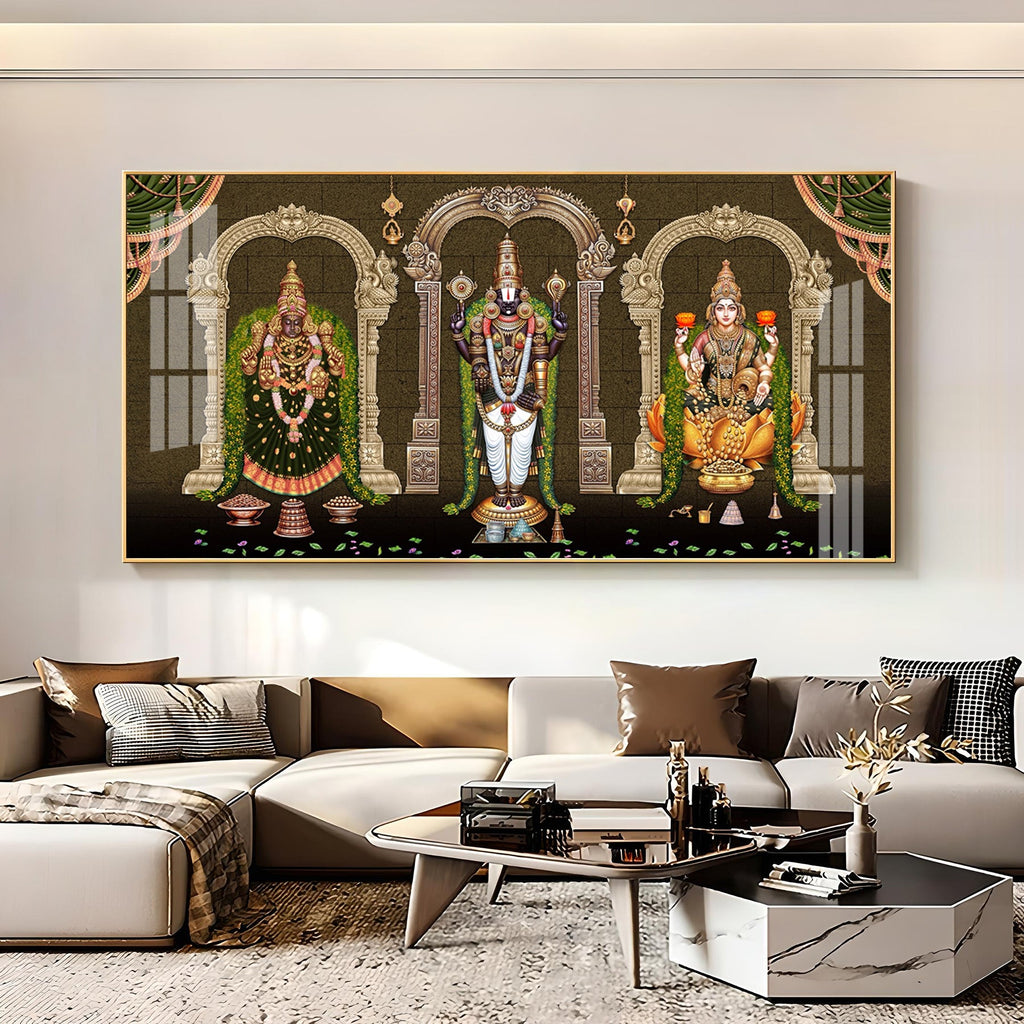 Ethereal Deities Premium Acrylic Horizontal Wall Art