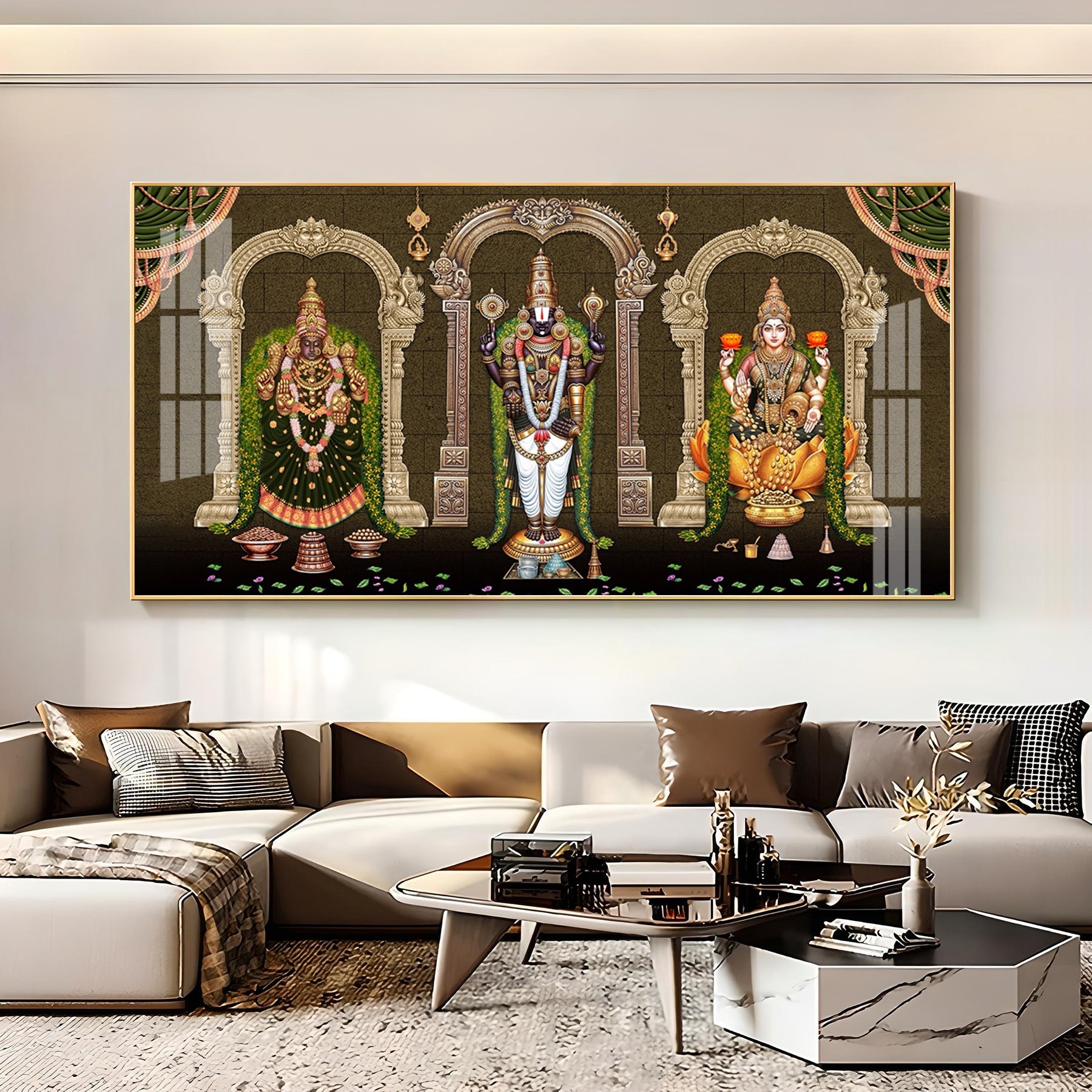 Ethereal Deities Premium Acrylic Horizontal Wall Art