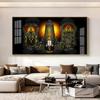 Sacred Sri Venkateswara Swamy Premium Acrylic Horizontal Wall Art