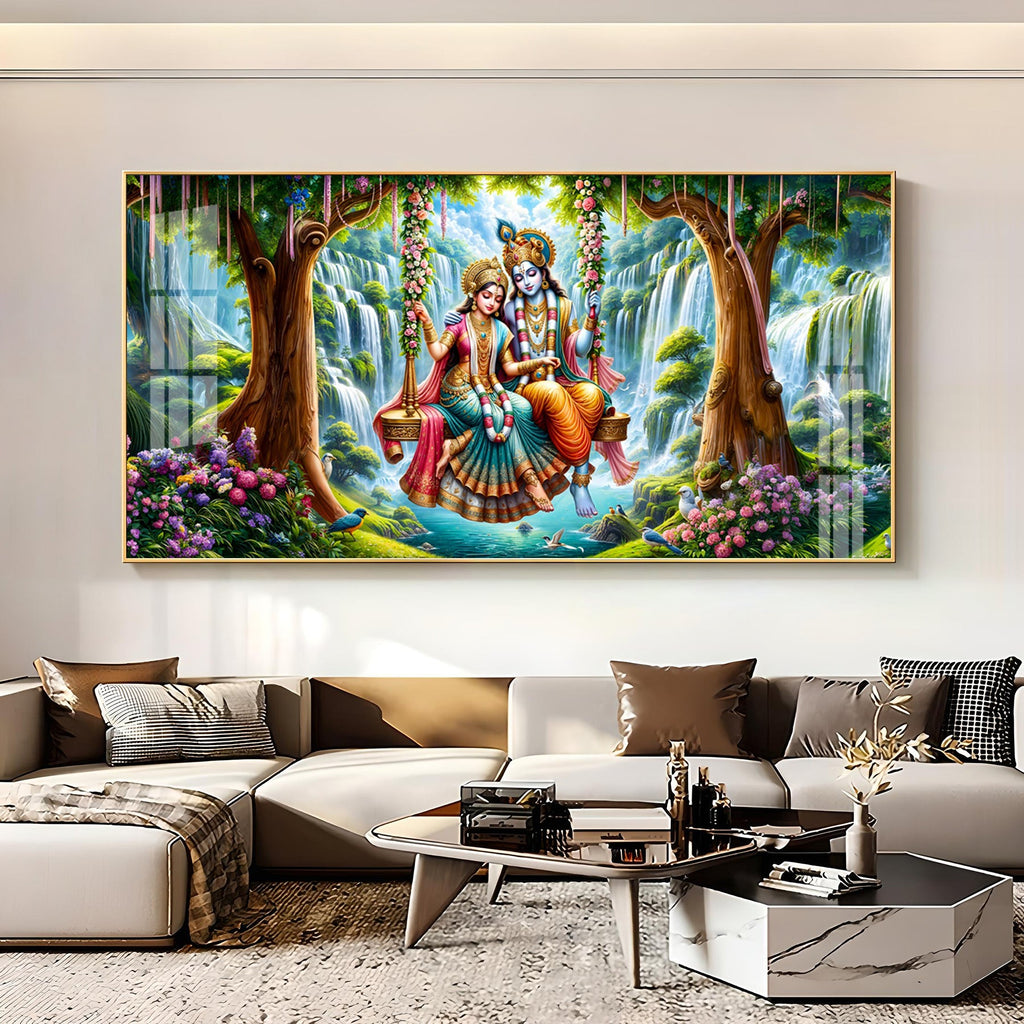 Ethereal Goddess Portraits Premium Acrylic Horizontal Wall Art