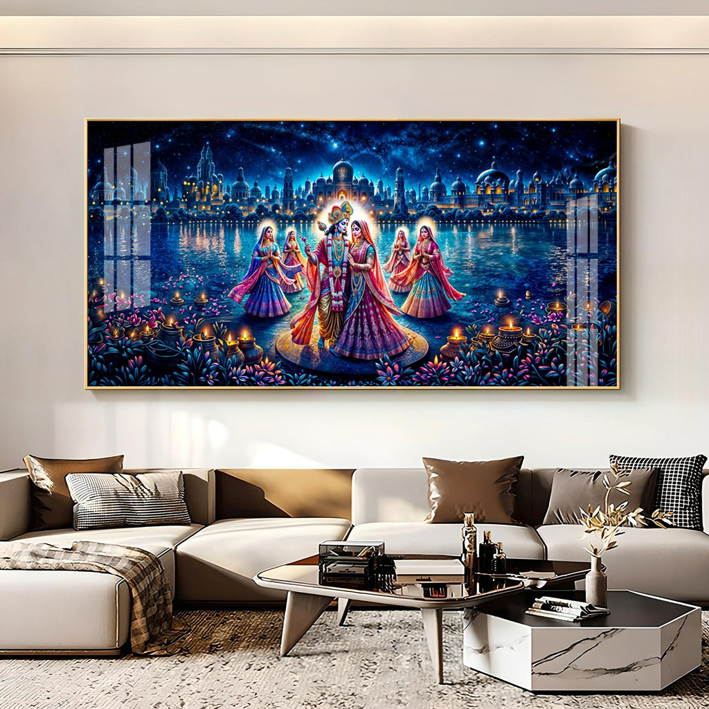 Nocturnal Elegance Premium Acrylic Horizontal Wall Art
