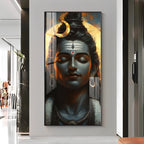 Shiva's Embrace Premium Acrylic Vertical Wall Art