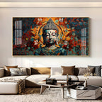 Enlightenment Buddha Premium Acrylic Horizontal Wall Art