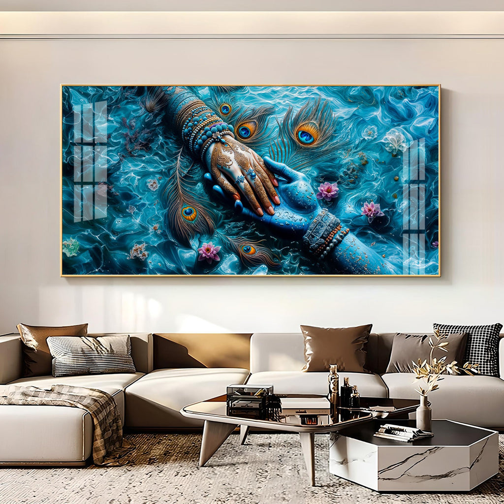 Radiant Hand Touch Premium Acrylic Horizontal Wall Art