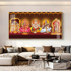 Tirupati Balaji Deception Premium Acrylic Horizontal Wall Art