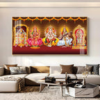 Ethereal Deities Mural Premium Acrylic Horizontal Wall Art