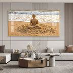 Tranquil Aura Buddha Premium Acrylic Horizontal Wall Art