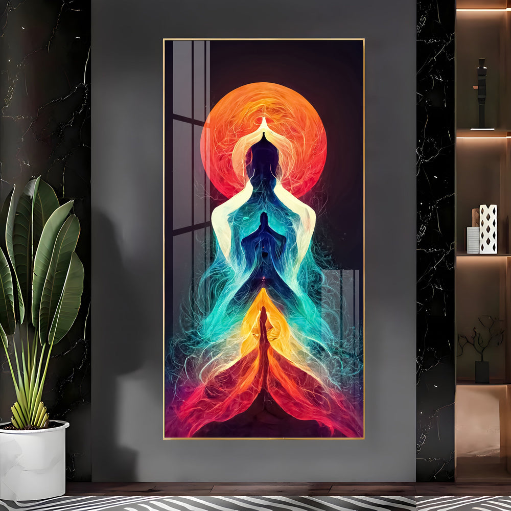 Inner Enlightenment Premium Acrylic Vertical Wall Art