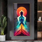 Inner Enlightenment Premium Acrylic Vertical Wall Art