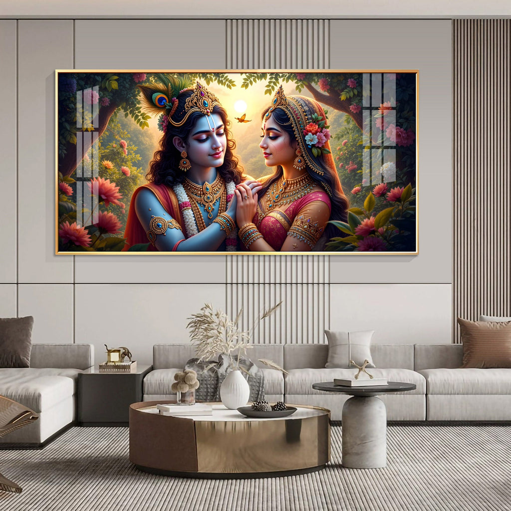 Gopi Prem Premium Acrylic Horizontal Wall Art