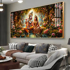 Eternal Love Portrait Premium Acrylic Horizontal Wall Art