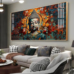 Enlightenment Buddha Premium Acrylic Horizontal Wall Art