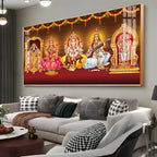 Ethereal Deities Mural Premium Acrylic Horizontal Wall Art