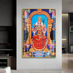 Goddess Kamakshi Amman Premium Acrylic Vertical Wall Art