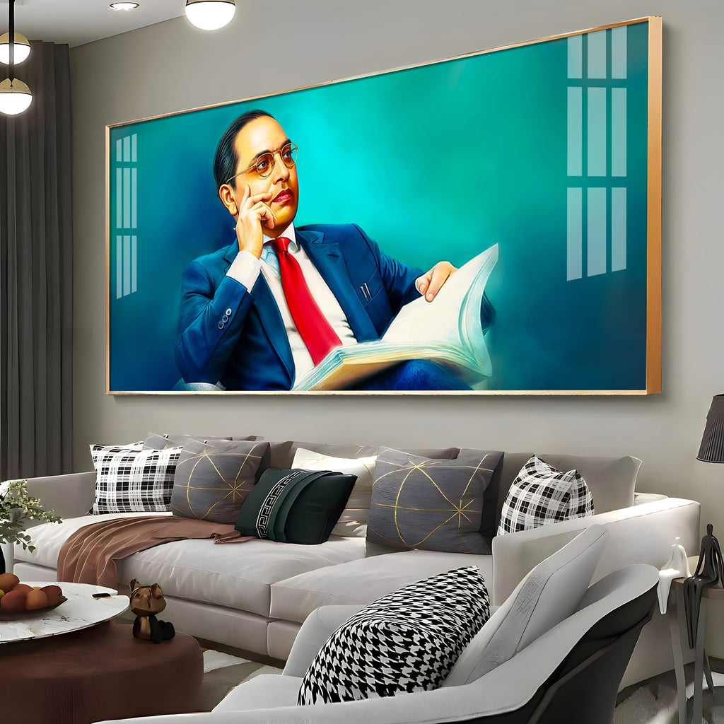 Bhimrao Ramji Ambedkar ji Premium Acrylic Horizontal Wall Art