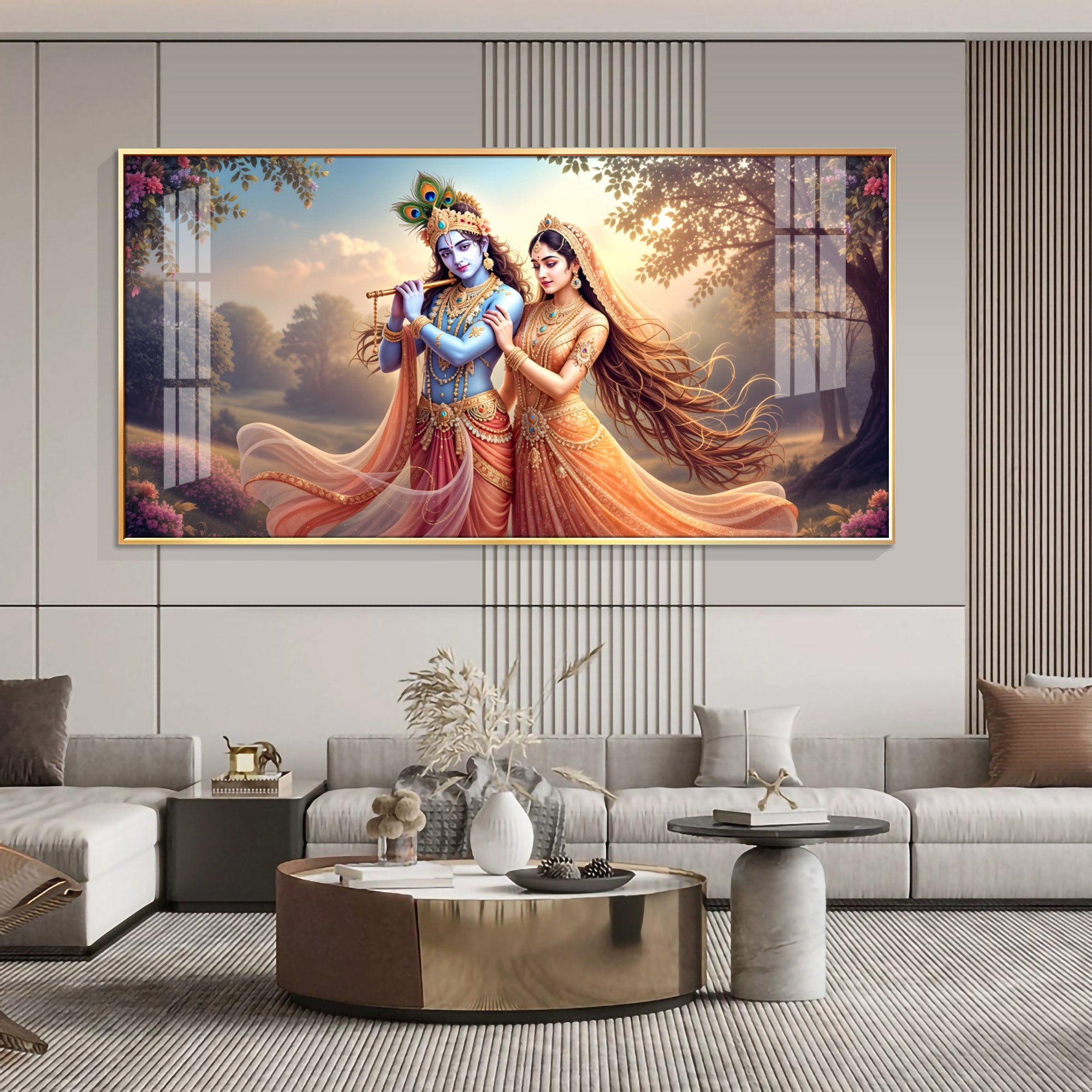 Radiant Devotion Premium Acrylic Horizontal Wall Art